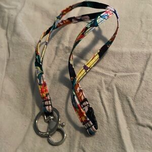 Vera Bradley breakaway lanyard